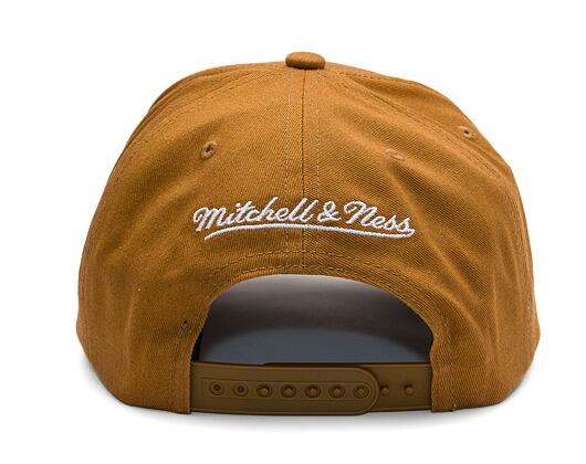 Kšiltovka Mitchell & Ness - Branded - Box Logo 2.0 Pro Snapback - Tan