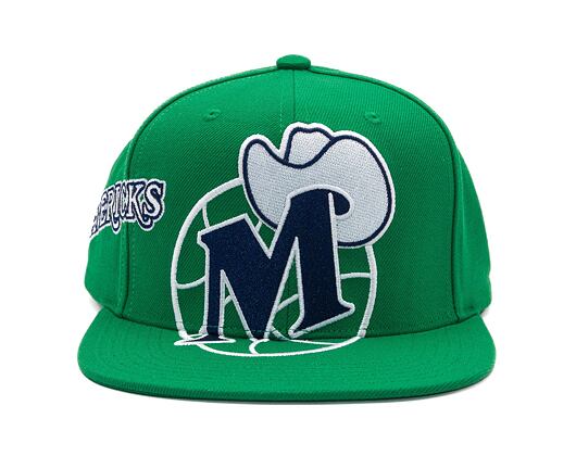 Kšiltovka Mitchell & Ness - Dallas Mavericks - Big Time Snapback Hwc - Green