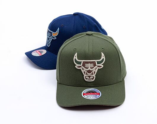 Kšiltovka Mitchell & Ness - Chicago Bulls - Fashion Classic Red - Olive