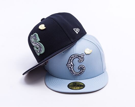 Kšiltovka New Era - MLB Cooperstown 59FIFTY - Seattle Mariners - Navy