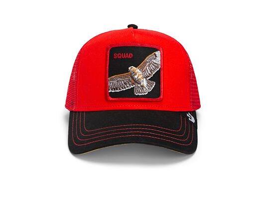 Kšiltovka Goorin - The Squad Bird - Red