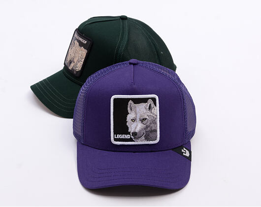 Kšiltovka Goorin - Legendary Wolf - Purple