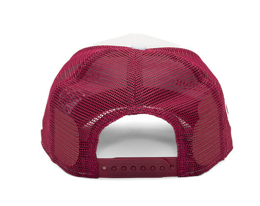 Kšiltovka New Era - MLB World Series 9FORTY Trucker - NY Yankees - Cherry / White