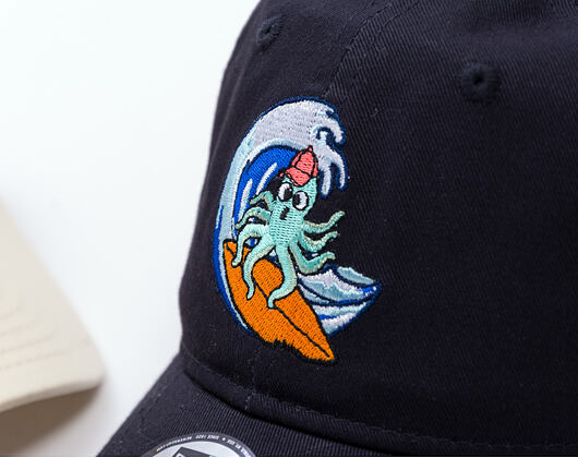 Dětská Kšiltovka New Era - Branded Surf 9TWENTY - Navy / Papaya