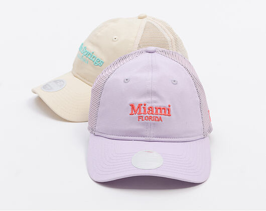 Dámská Kšiltovka New Era - Branded City Mesh 9TWENTY - Lila / Coral