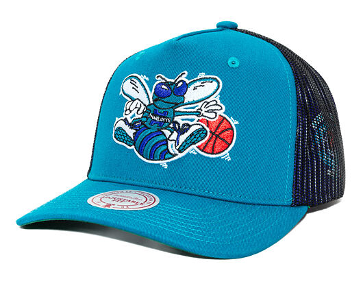 Kšiltovka Mitchell & Ness - NBA Tremor Trucker HWC - Charlotte Hornets - Teal