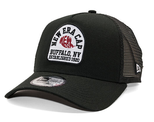 Kšiltovka New Era - Branded Buffalo Patch 9FORTY Trucker - Black