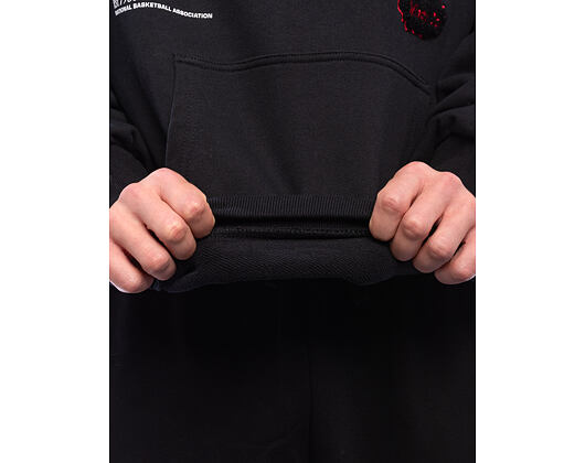 Mikina Mitchell & Ness - NBA Logo Over Hoodie - Chicago Bulls - Black