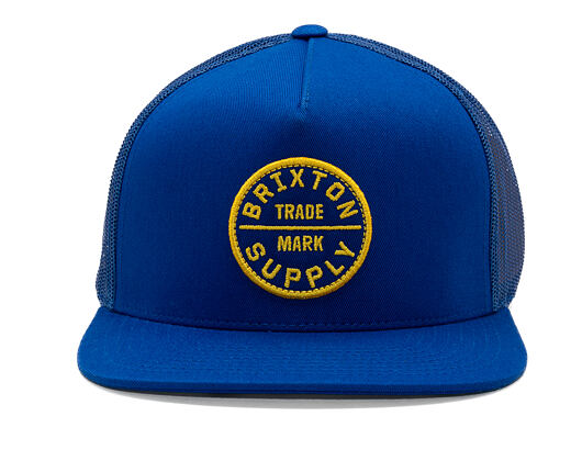 Kšiltovka Brixton - Oath Mp Trucker Hat - Royal/Royal