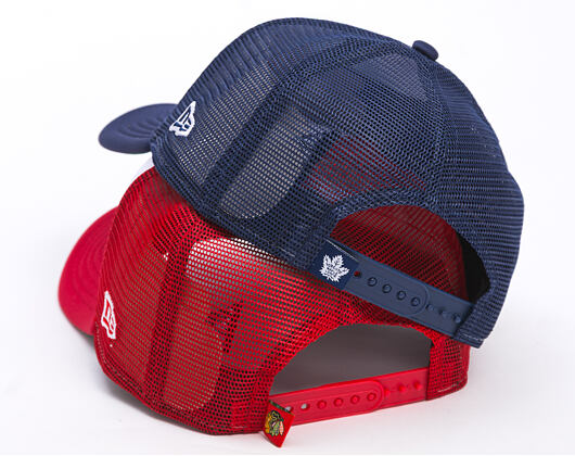 Kšiltovka New Era -  9FORTY A-Frame NHL Distressed - Toronto Maple Leafs - Team Color