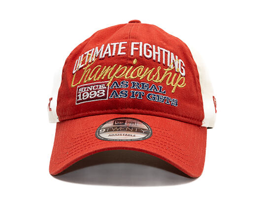 Kšiltovka New Era - UFC MMA 9TWENTY Graphic - Red / Cream