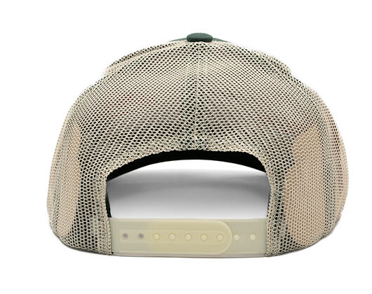 Kšiltovka Brixton - Rival Stamp X Mp Mesh Cap - Silver Pine/Off White