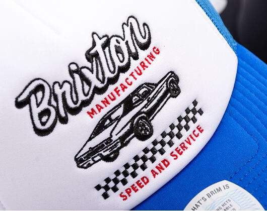 Kšiltovka Brixton - Speed And Service Np Hp Trucke - Electric Blue