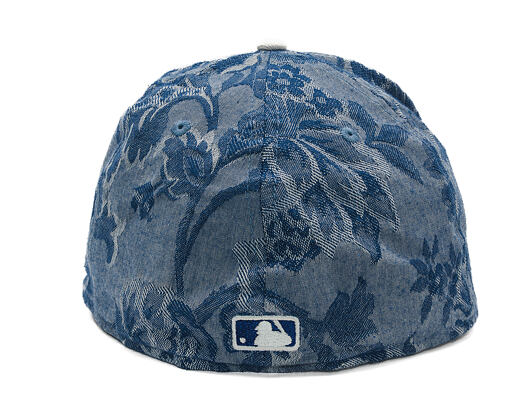 Kšiltovka New Era - MLB Denim Jacquard 59FIFTY "Japan Drop" - New York Mets - Indigo Blue