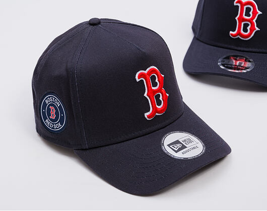 Kšiltovka New Era - Boston Red Sox - Patch E-Frame - Navy