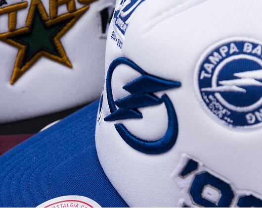 Kšiltovka Mitchell & Ness - Gridlock Trucker - Tampa Bay Lightning - White