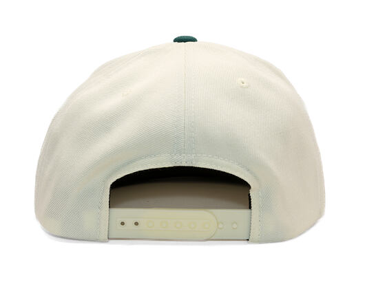 Kšiltovka Brixton - Oath Iii Snapback - Off White/Night Sage