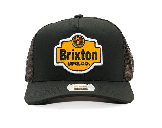 Kšiltovka Brixton - International C Np Mp Trucker - Black/Black