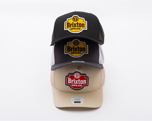 Kšiltovka Brixton - International C Np Mp Trucker - Black/Black