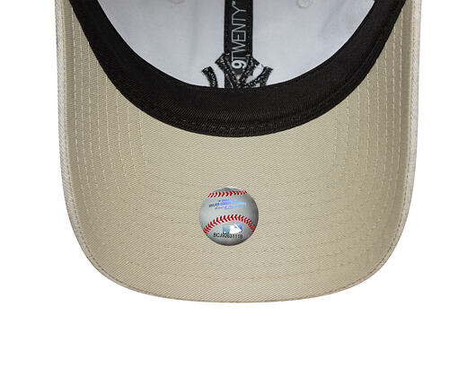 Dámská Kšiltovka New Era - MLB Animal - Snake 9TWENTY - NY Yankees - Cream / Black