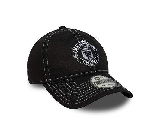 Kšiltovka New Era - Constrast Stitch 9TWENTY - Manchester United FC - Black