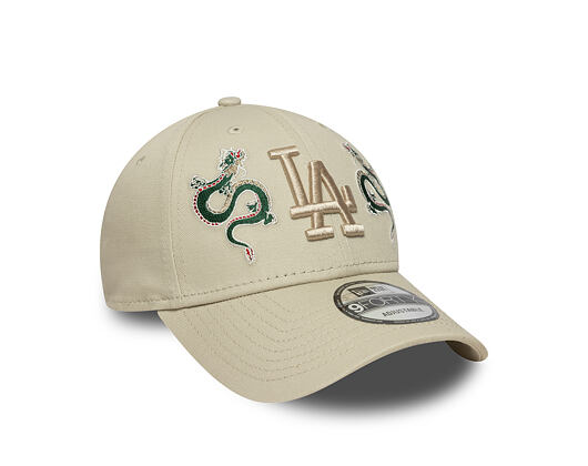 Kšiltovka New Era - MLB Snake Icon 9FORTY - LA Dodgers - Stone