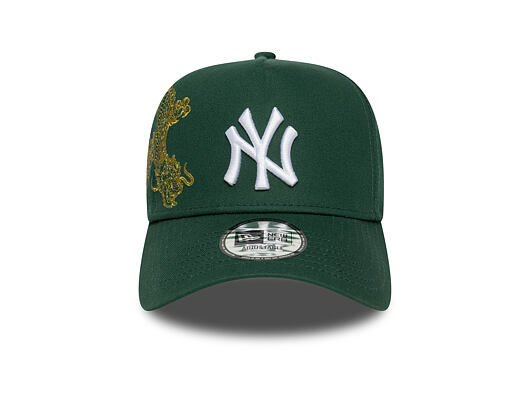 Kšiltovka New Era - MLB Snake Icon 9FORTY A-Frame - NY Yankees - Dark Green