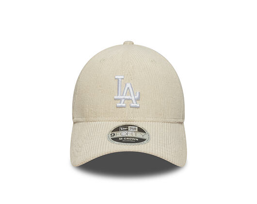 Kšiltovka New Era - MLB Cord 9FORTY M-CROWN - LA Dodgers - Cream