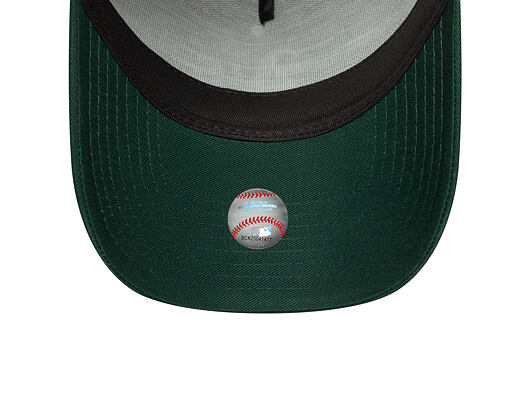 Kšiltovka New Era - MLB Contrast Stitch WS Retro 9FORTY Trucker - Oakland Athletics - Dark Green
