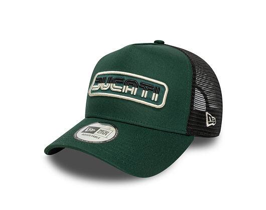 Kšiltovka New Era - DUCATI MOTOR Seasonal 9FORTY Trucker - Dark Green