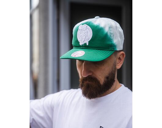 Kšiltovka Mitchell & Ness - Dip Dye Pro Snapback - Boston Celtics - Green