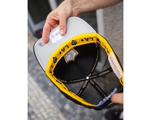 Kšiltovka Mitchell & Ness - Hidden Trucker - Los Angeles Galaxy - Black