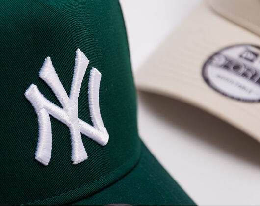 Kšiltovka New Era - MLB Snake Icon 9FORTY A-Frame - NY Yankees - Dark Green