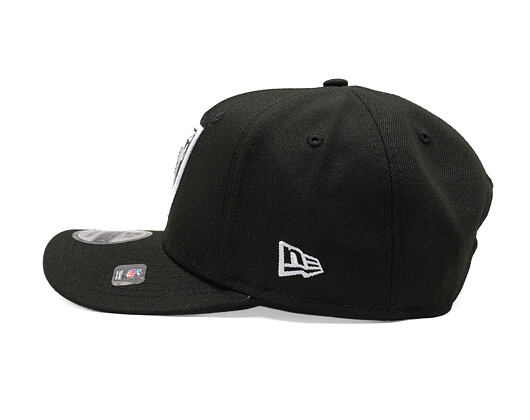 Kšiltovka New Era - NFL Anniversary Patch 9SEVENTY Stretch-Snap - Las Vegas Raiders - Black