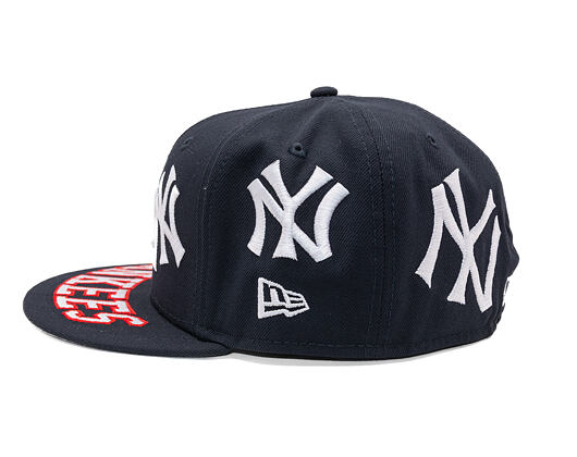 Kšiltovka New Era - MLB "Image Drop" ALL-OVER 59FIFTY - NY Yankees - Navy