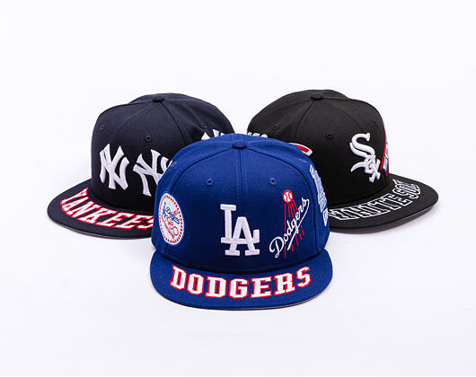 Kšiltovka New Era - MLB "Image Drop" ALL-OVER 59FIFTY - LA Dodgers - Dark Royal