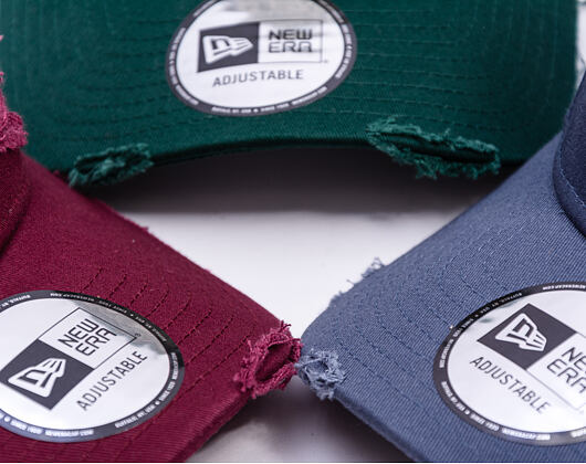 Kšiltovka New Era - Buffalo Distressed Patch 9FORTY A-Frame - Dark Green