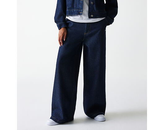 Dámské džíny New Era - MLB Wide Leg Denim Pant - NY Yankees - Indigo