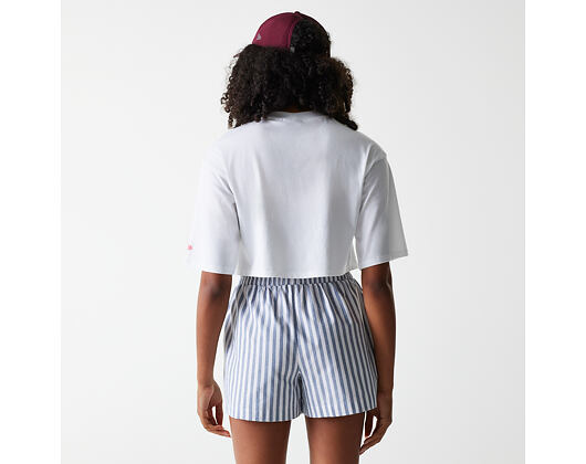 Dámské Kraťasy New Era - MLB Striped Shorts - NY Yankees - Muted Indigo