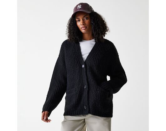 Dámský Svetr New Era - MLB Cardigan Sweater - NY Yankees - Black
