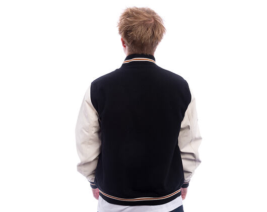 Bunda New Era - MLB Wordmark Varsity Jacket - NY Yankees - Black