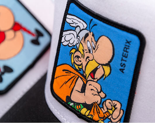 Kšiltovka Capslab - Asterix Trucker - White / Red