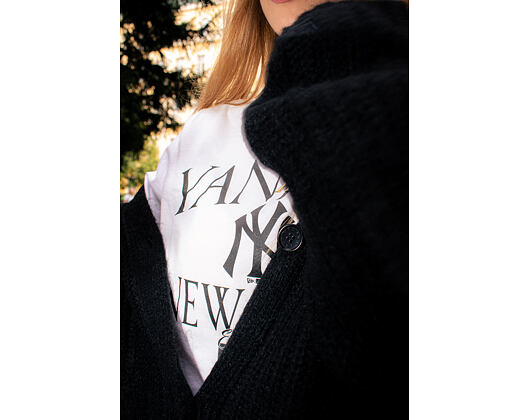 Dámský Svetr New Era - MLB Cardigan Sweater - NY Yankees - Black