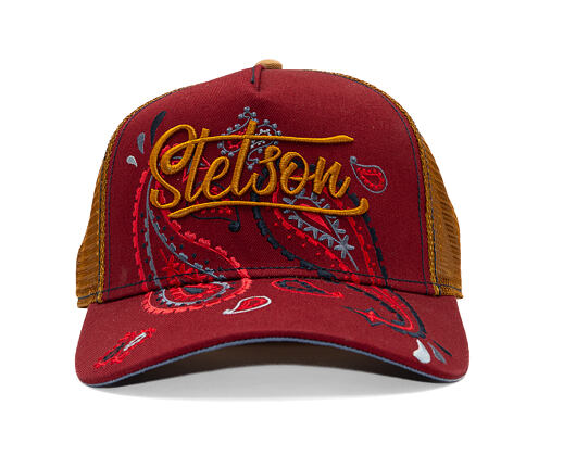 Kšiltovka Stetson - Trucker Cap Paisley - 88