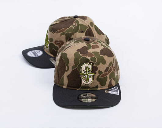 Kšiltovka New Era "Three Looms × MLB Wool Duck Camo" 19TWENTY - Seattle Mariners