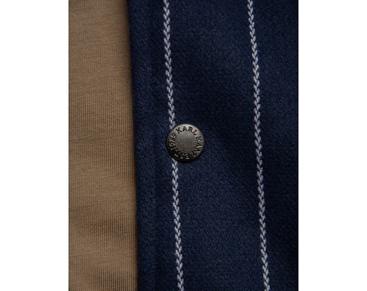 Vlněná Bunda Karl Kani - Kani Pinstripes Wool Jacket - Blue