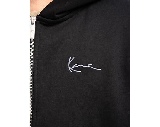 Mikina Karl Kani - Small Signature Essential OS Hoodie - Black