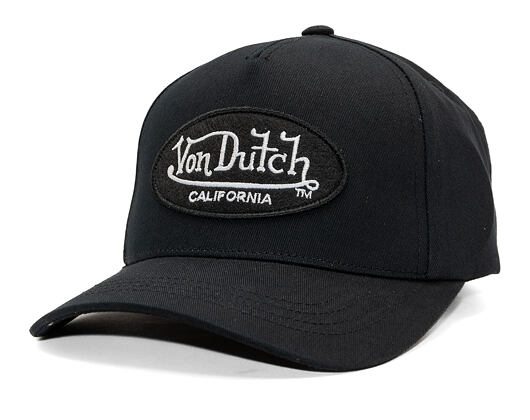 Kšiltovka Von Dutch - Trucker - Cali Patch - Black
