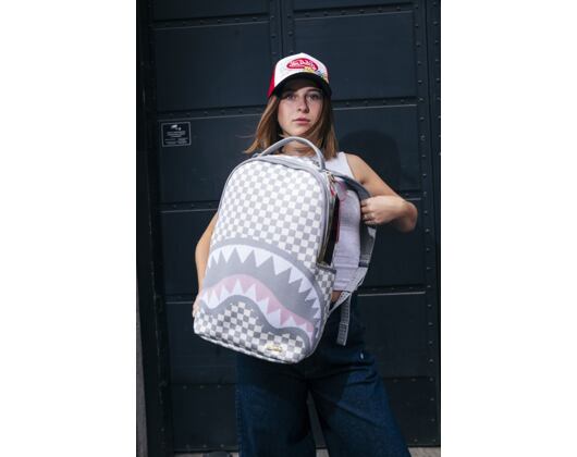 Batoh Sprayground - Knit Sharks In Paris In Cream Dlx Backpack