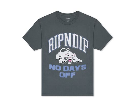 Triko Rip N Dip - White Panther Tee - Charcoal